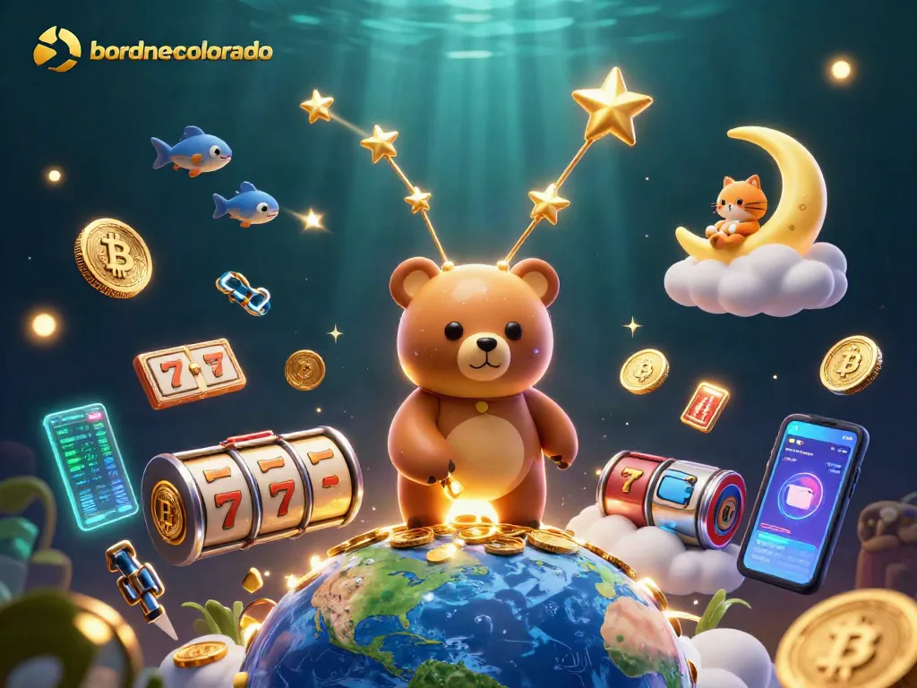 Experience the thrill of bordnercolorado with exciting slot reels and jackpot elements in a vibrant casino scene.